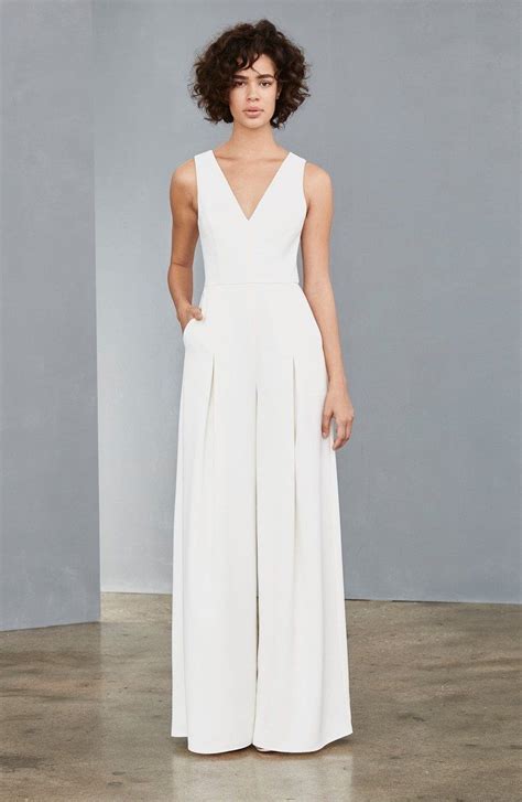33 Bridal Jumpsuits And Rompers For Your Elopement Or Minimony Amsale