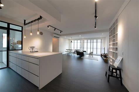 stylish open concept hdb flat homes home decor singapore