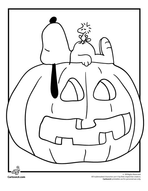 great pumpkin charlie brown coloring pages snoopy woodstock