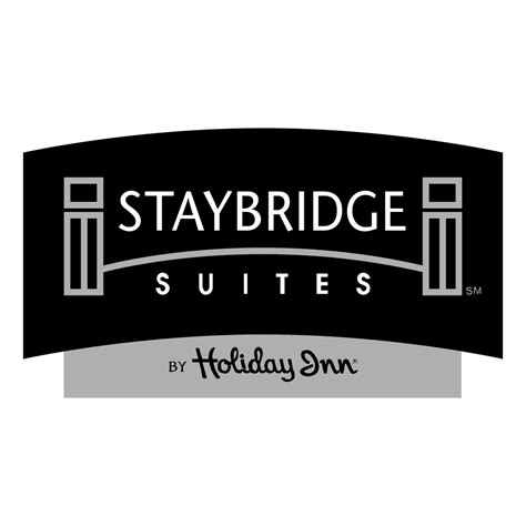 staybridge suites logo black  white brands logos