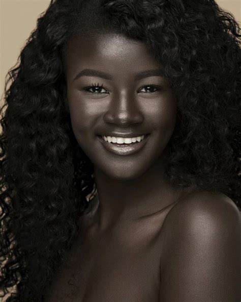 the darkest model in the world khoudia diop black african reckon talk