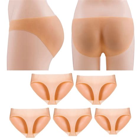 full silicone buttock butt pads enhancer body shaper brief panties 500g