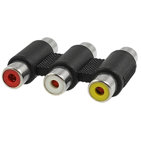 unique bargains audio video  rca  rca female adapter converter connector walmartcom