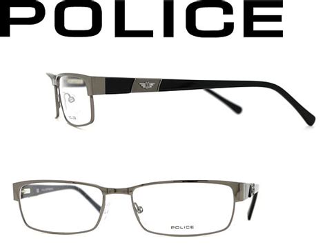 woodnet rakuten global market police glasses frames black police