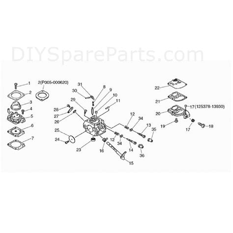 echo pb  pb  parts diagram carburettor