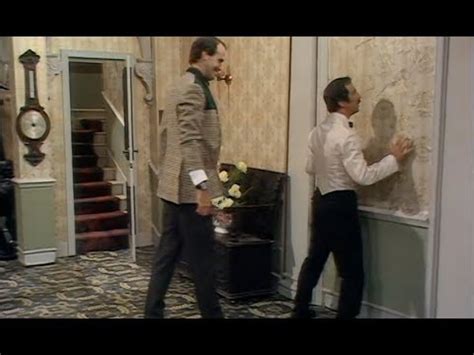 fawlty towers  missing door youtube