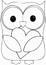 Owl Template Coloring Pages Printable Templates Eule Eulen Herbst Sheets Kids Vorlagen Mit Colouring Size Cute Animal Valentines Print Und sketch template