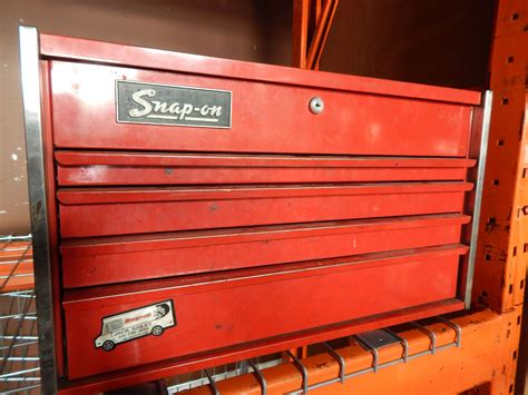 drawer snap  tool chest big valley auction