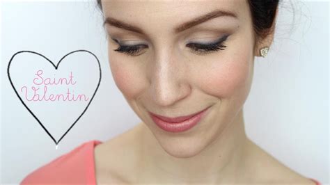 tutoriel maquillage st valentin youtube