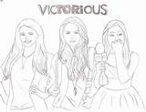 Victorious sketch template