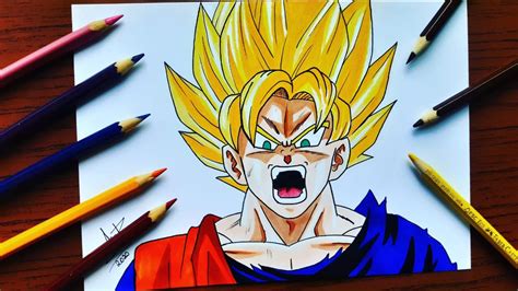 Como Desenhar Manga E Anime Online Goku Desenho Desenho Curso De