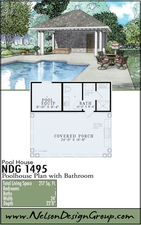 pool house floor plan tips  design  ideal layout house plans