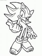 Coloring Pages Sonic Popular sketch template