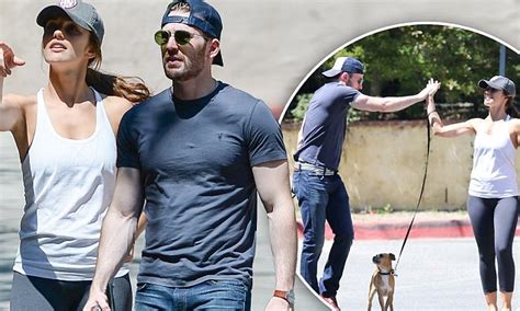 chris evans and minka kelly fuel rumors they have