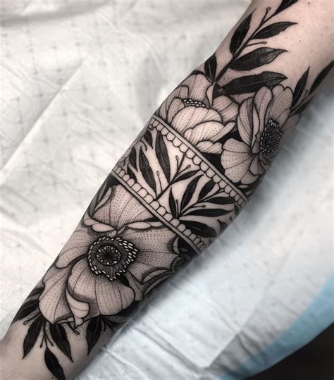 All Sacred Tattoo On Instagram “floral Armband By Jaycewallingford