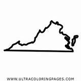 Virginia Geography Iconfinder sketch template
