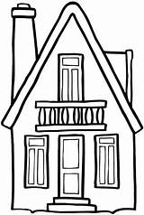 Buildings Houses Drawing Cottage Line Homes Coloring House Easy Drawings Sticker Decals Cottages Pages Vinyl Customize Choose Board Signspecialist Beevault sketch template