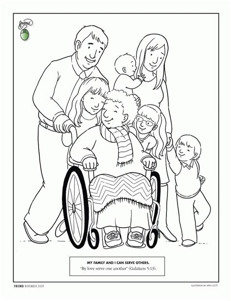 children helping  coloring page   coloring page site