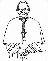 Coloring Pages Bishop sketch template