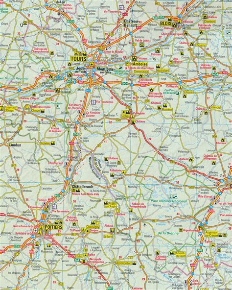 wegenkaart landkaart  frankrijk anwb media  reisboekwinkel de zwerver
