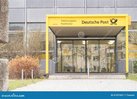 german post office editorial photography image  mail
