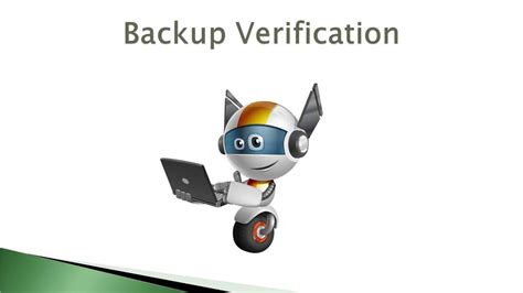 backup verification  backup testing youtube