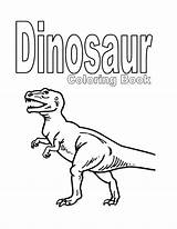 Dinosaur Book Template Coloring Templates Click Word sketch template