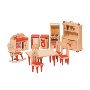 meuble en bois pour maison de poupee achat vente jeux  jouets pas chers
