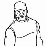 Wwe Coloring Pages Hogan Hulk Color Drawing Online Printable Kids Wrestling Kane Sheets Drawings Thecolor Wee Print People Now Sketch sketch template