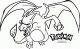 Coloring Charizard Pokemon Pages Print Pdf sketch template