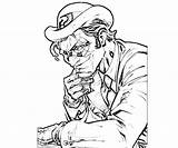 Riddler Getdrawings Coloring Pages sketch template
