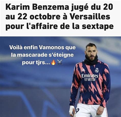 Update Karim Benzema Breaks His Silence Trial Date Is Set