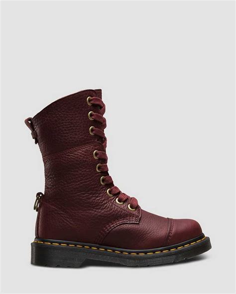 aimilita leather high boots dr martens france