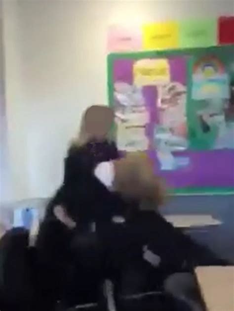 Shocking Video Shared Showing Vicious Fight Between Schoolgirls In