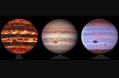 nuevas imágenes de júpiter revelan multitud de rasgos atmosféricos
