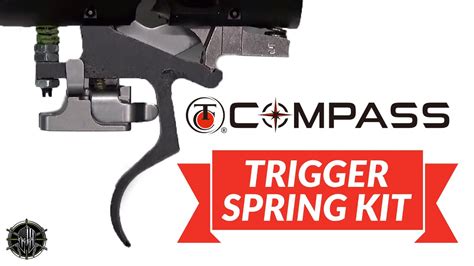 thompson center compass trigger spring kit installation video  mcarbo youtube