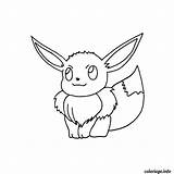 Evoli Pikachu Pokémon Evolutions Ludinet Coloriages Danieguto Imprimé sketch template