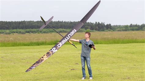 neutrino fj glider test flight youtube