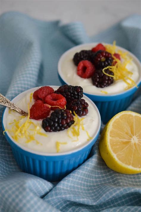 Greek Yogurt Lemon Pudding Recipe Greek Yogurt Recipes Dessert