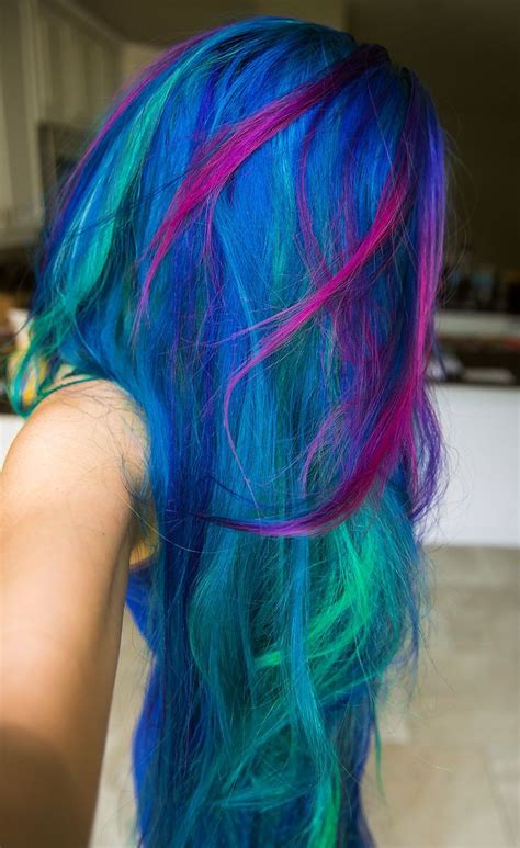Pin By Bee Ballou Ringo On Embodied Multi Colored Hair Multicolored