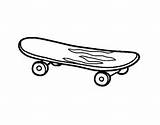 Skate Skateboard Colorir Colorare Transportation Printable Disegni Dibuixos Acolore Dibuix sketch template