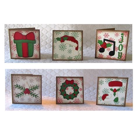 scrapbookingbyleann designs set   mini christmas cards
