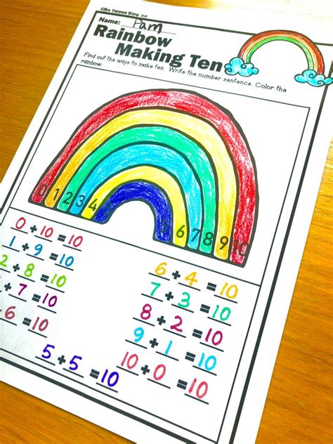 kindergarten math worksheets addition bundle  vanessa wong