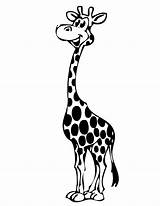 Giraffe Coloring Pages Clipart Cartoon Baby Clip Colouring Cricut Printable Sheets Kids Clipartmag Monkeys Clipartbest Head Gif Color Popular Standing sketch template