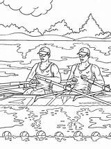 Canoe Canot Chaloupe Coloring Coloriages sketch template