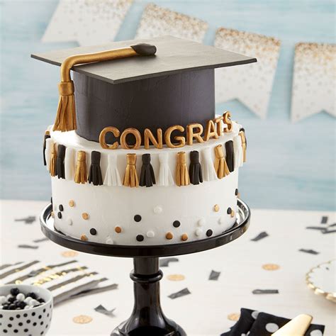 graduation tassel cake wilton
