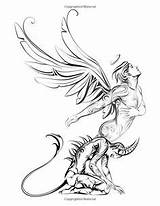 Angel Demon Demons Angels Gargoyle Rebirth Devil sketch template