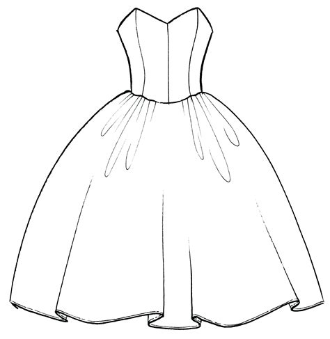 robe de princesse dessin facile robes de débutante dessin robe robe