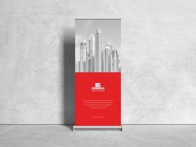 standee mockup designs themes templates  downloadable graphic elements  dribbble