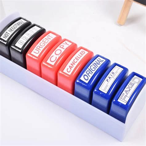 qoo office stamp stationery supplies